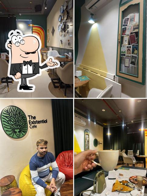 Check out how The Existential Cafe looks inside