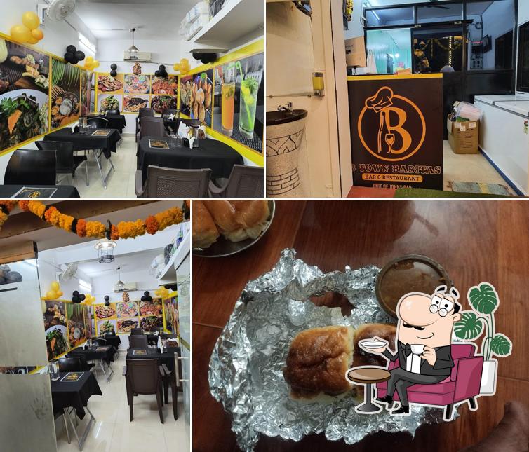 The interior of B Town Babita'S Bar & Restaurant