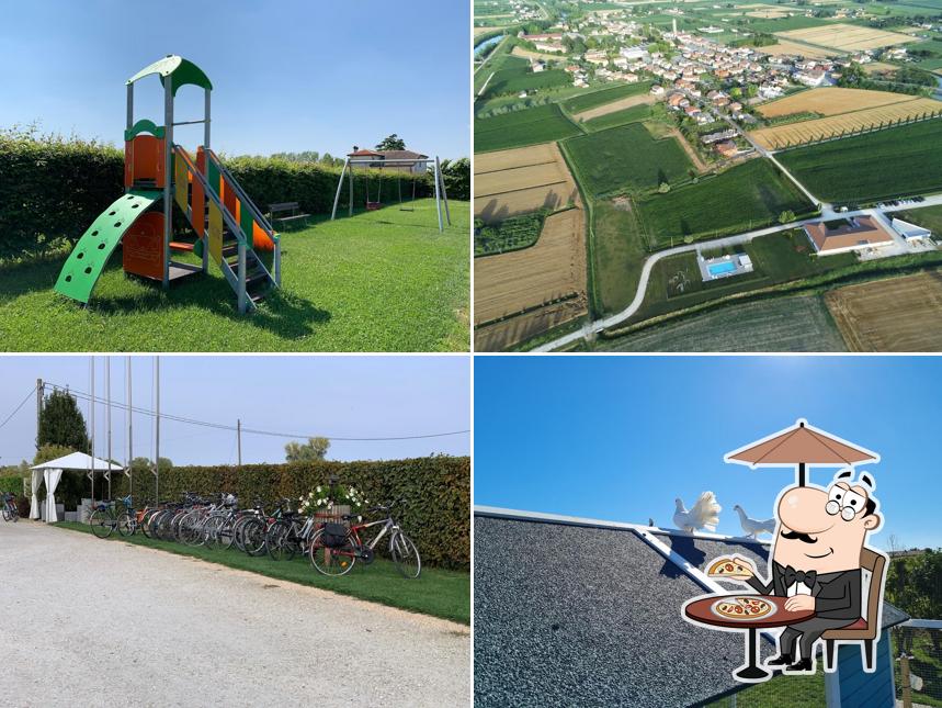 La parte esterna è una caratteristica importante di Country House Campofiore