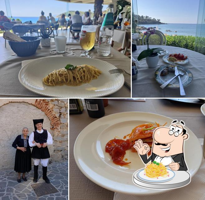 Spaghetti alla carbonara al Hotel La Bitta