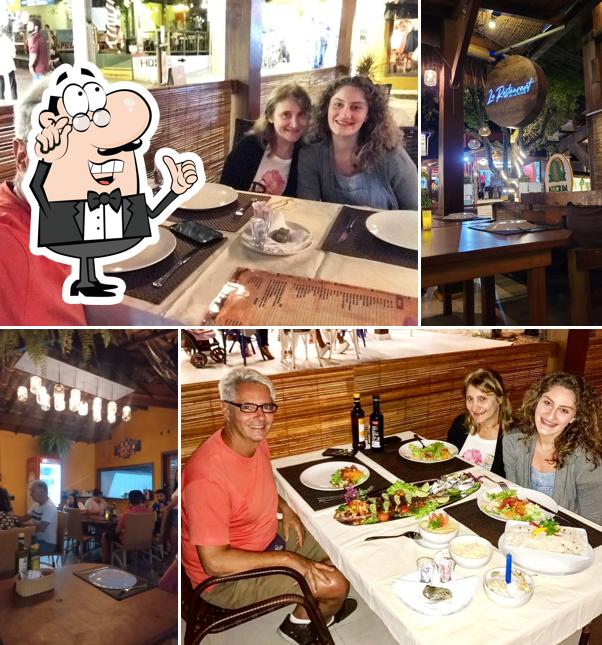 O interior do Le Restaurant by La Plage