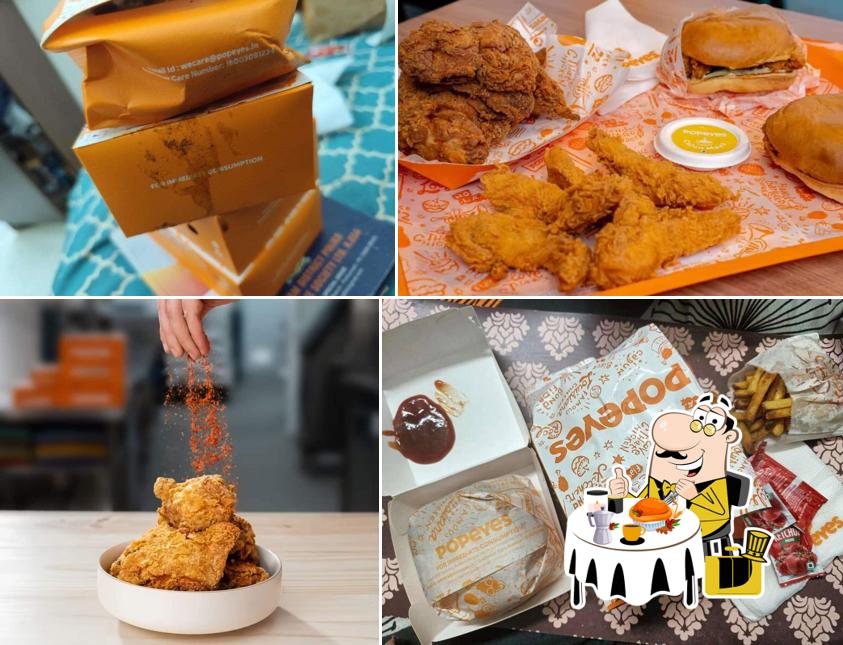 Food at Popeyes