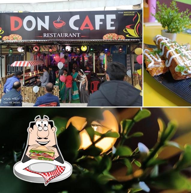 Club sandwich at DON CAFE&RESTAURANT