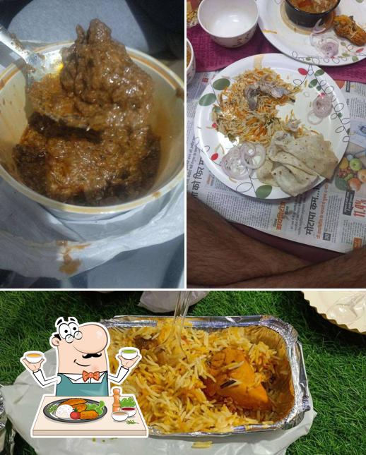 Food at Salim's Mughlai