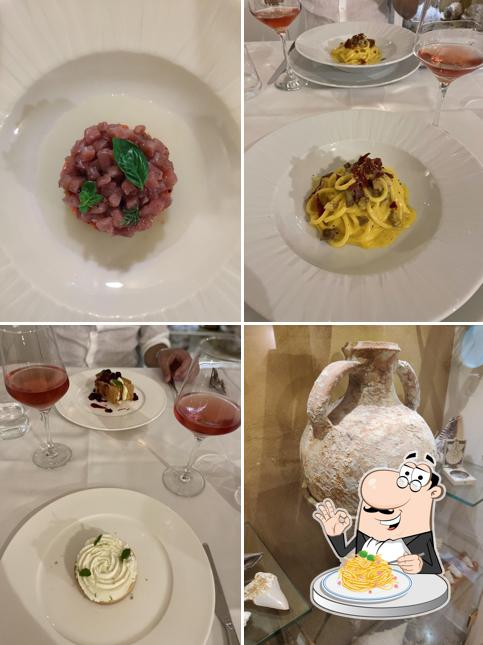 Spaghetti alla carbonara al Ristorante Nettuno