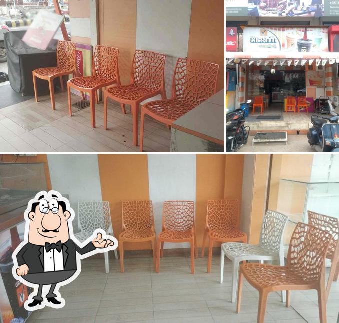 The interior of Vijaya Cool Drinks