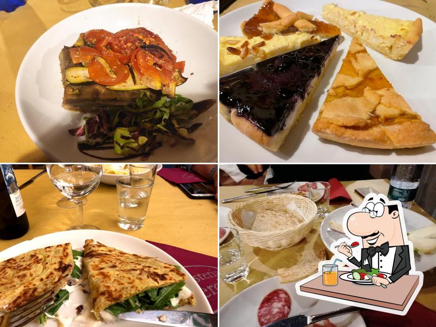 Platti al Osteria La Guercia