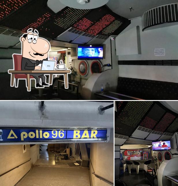 The interior of Apollo '96 Bar