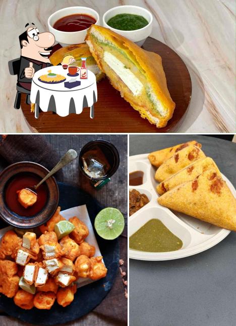Cheese plate at Bhatia De Chole Bhature