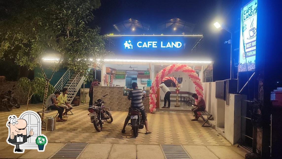The exterior of Cafe Land