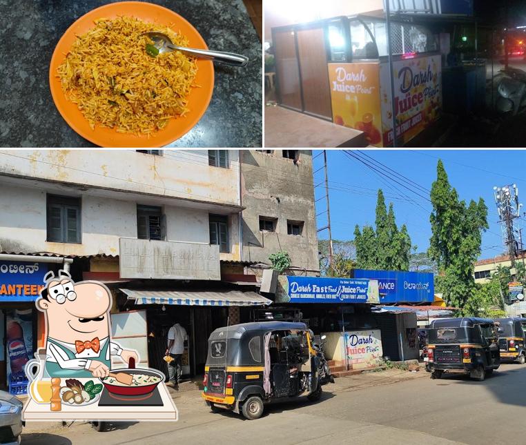 Fried rice at Darsh Fast Food