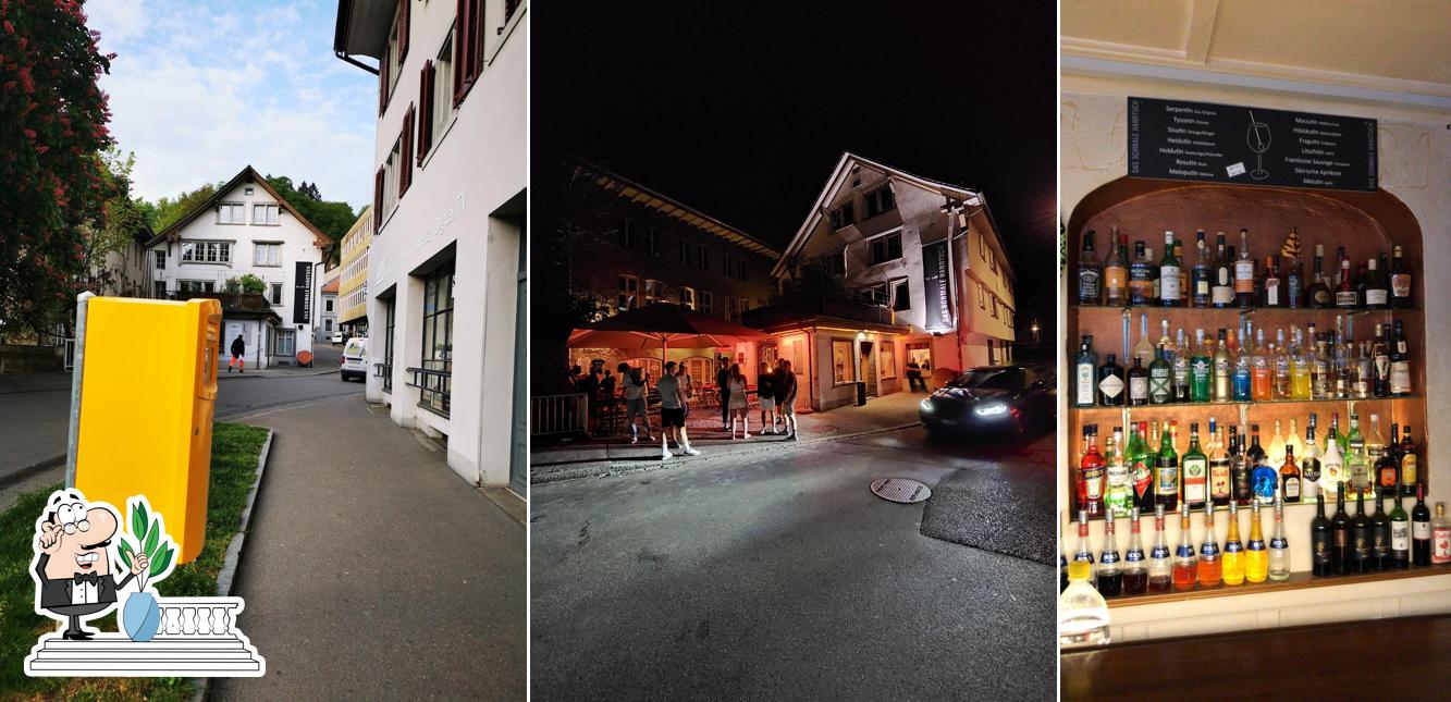 Gli esterni di Das Schmale Handtuch