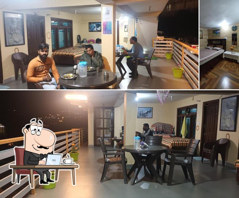 The interior of Home Food Dhaba