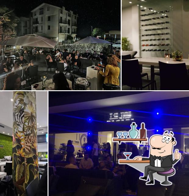 Gli interni di The Time - Luxury Lounge