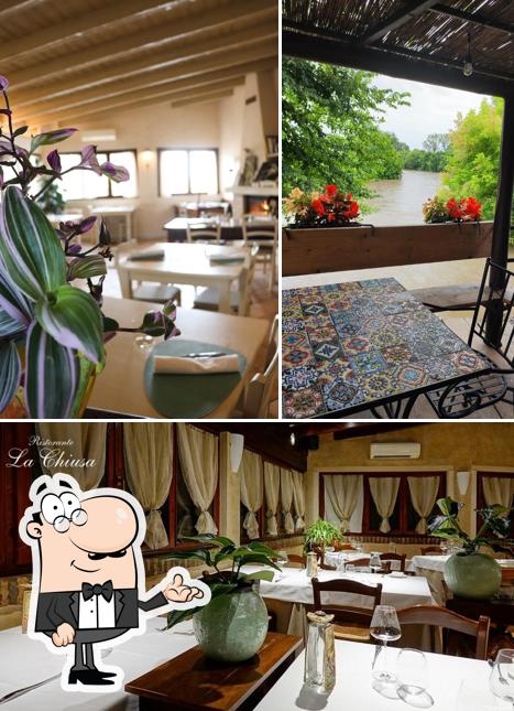 Gli interni di Locanda La Chiusa