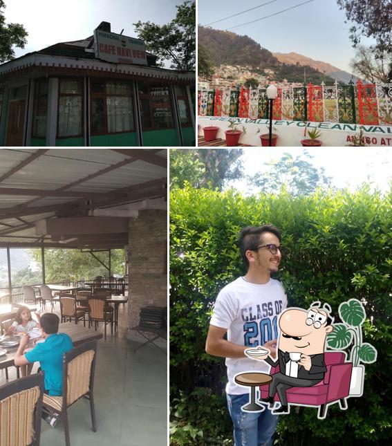 Check out how Cafe Ravi view looks inside