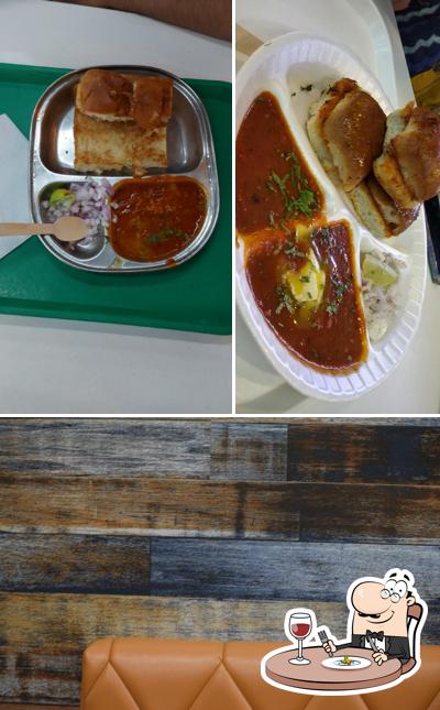 The image of Bombay Pav Bhaji’s food and interior