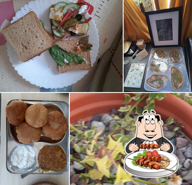 Food at Busybee's temptations