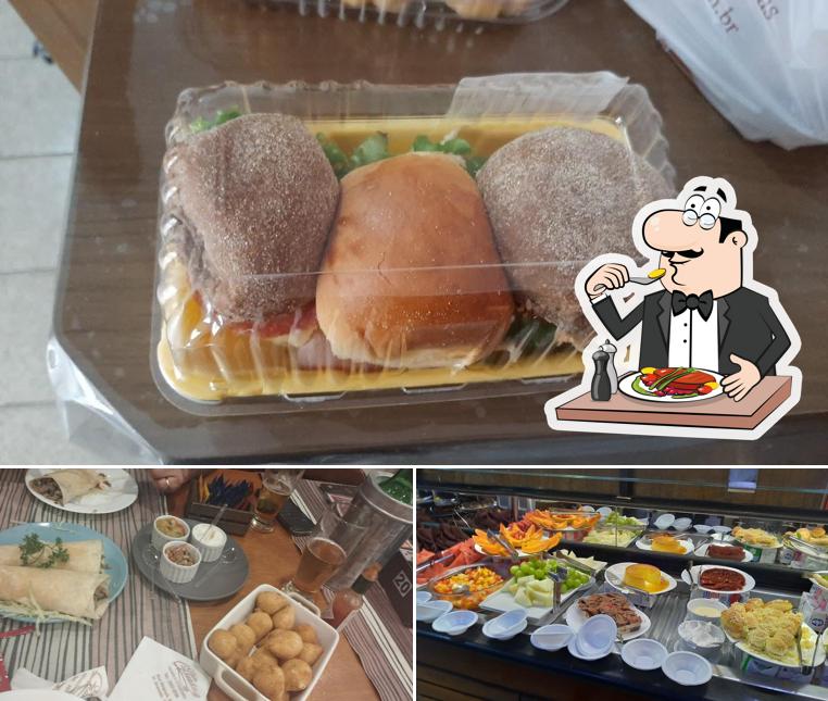 Platos en Padaria Nova Granada