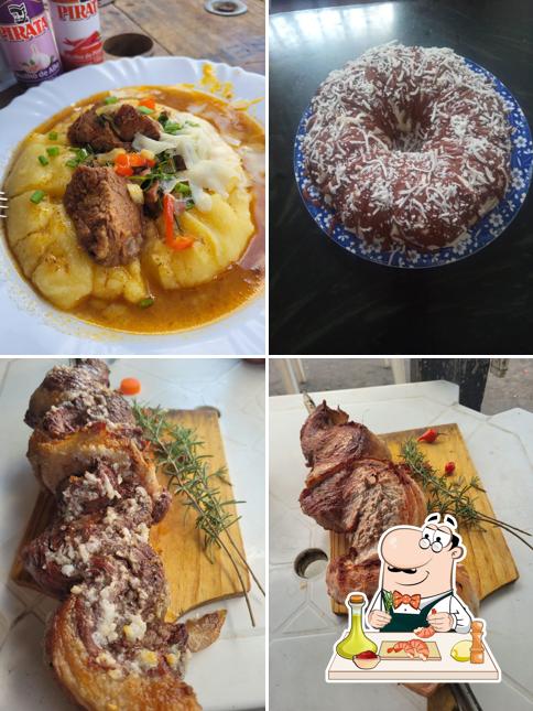 Camarão e grãos em ARADOS EVENTO'S