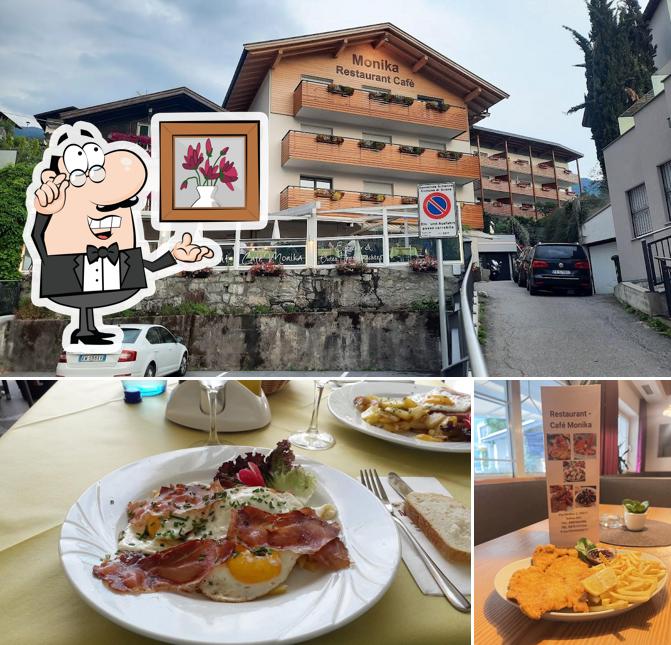 Gli interni di Restaurant Cafe Monika
