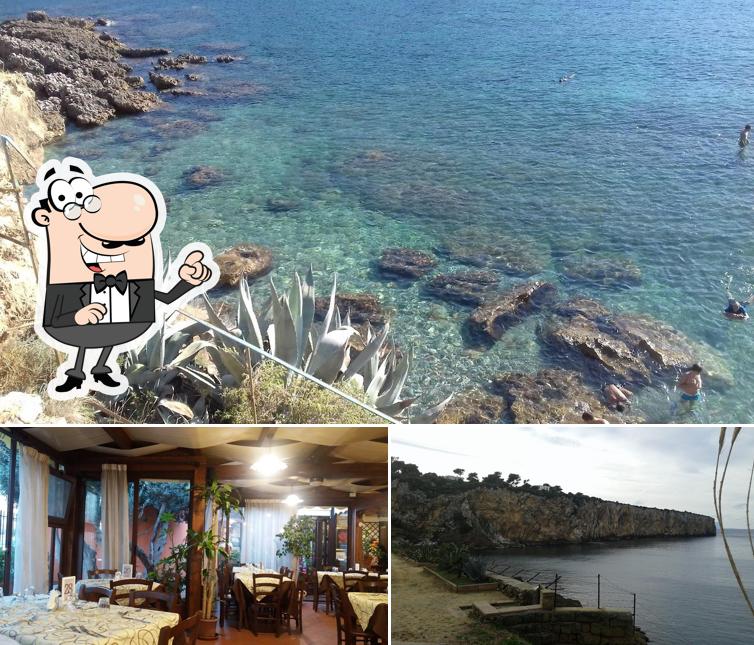 Tra le diverse cose da Calarossa si possono trovare la esterno e interni