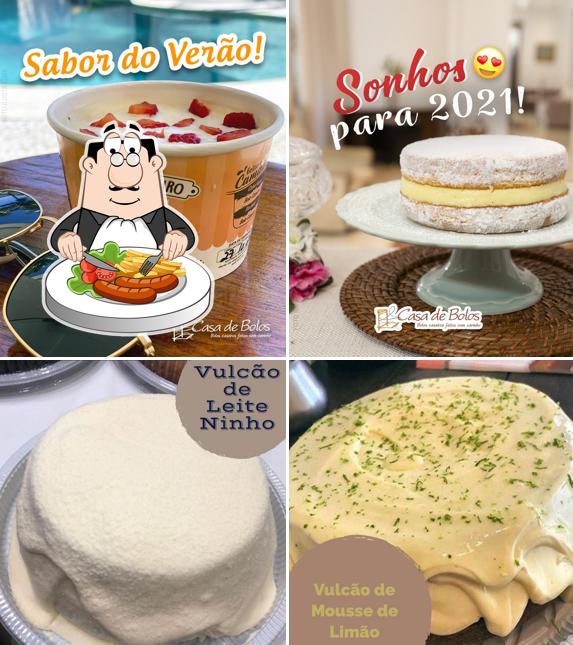 Comida em Casa de Bolos Catete
