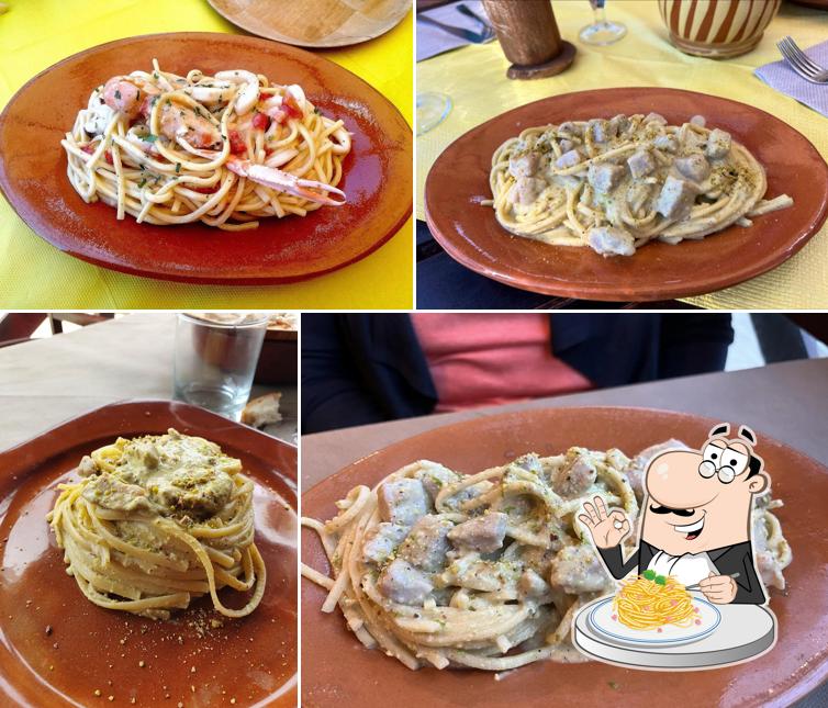 Spaghetti alla carbonara al RISTORANTE SAN LORENZO