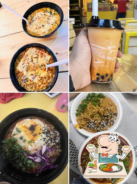 Food at Something Korean