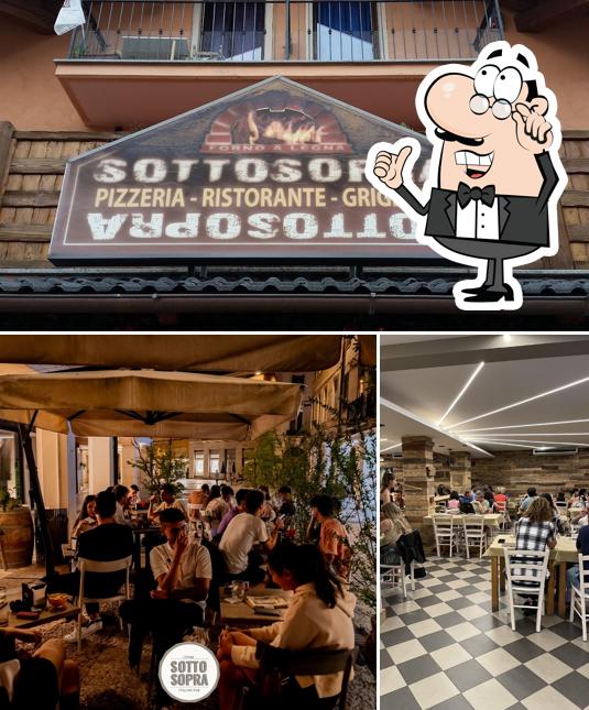 Gli interni di Sottosopra