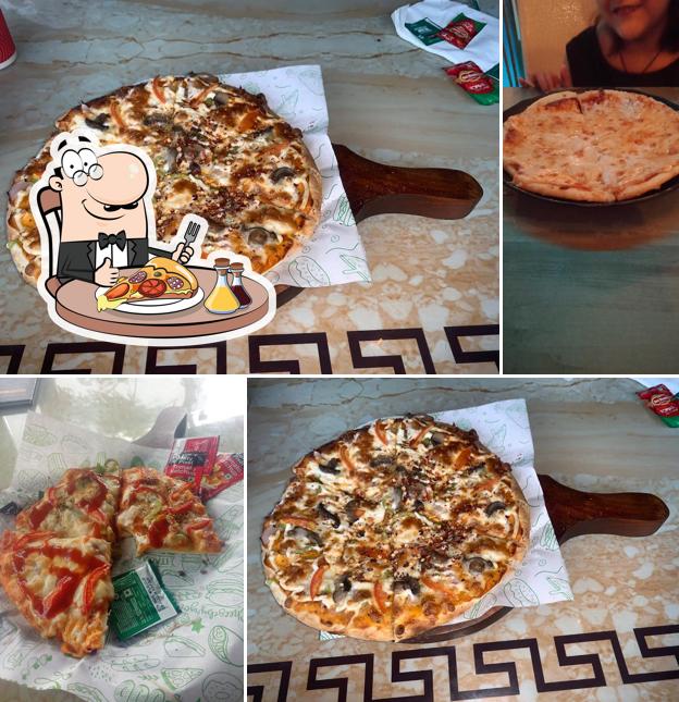 At Bee Tea's Cafe, you can get pizza