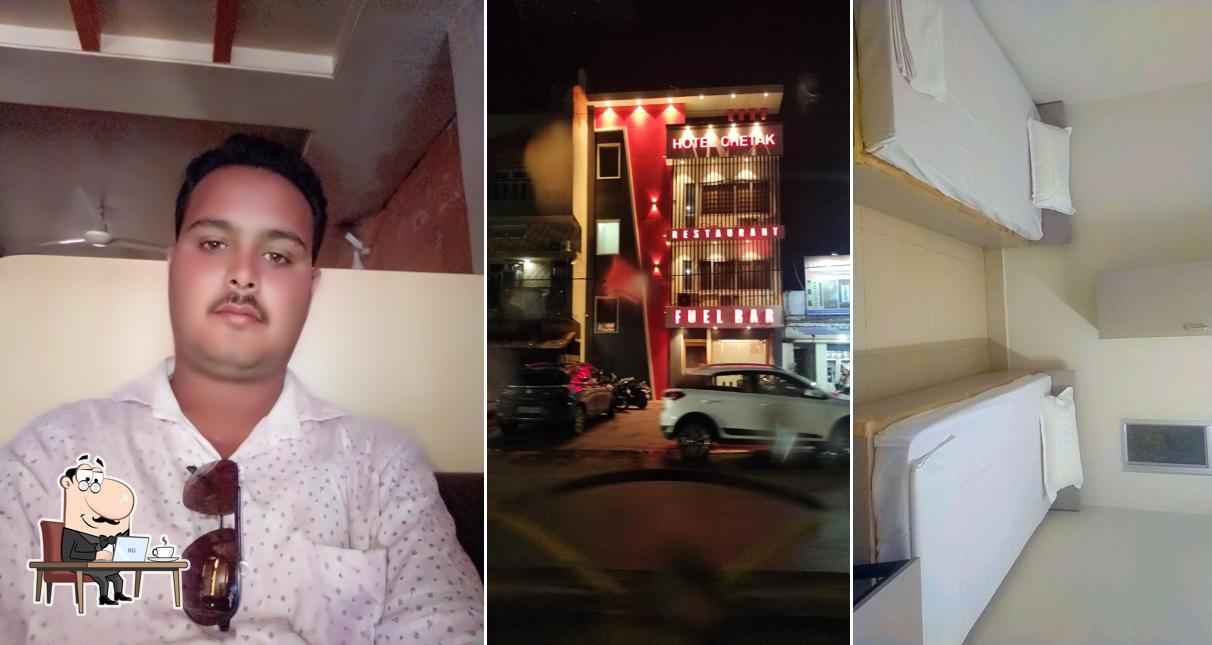 The interior of Hotel Chetak and Fuel Bar