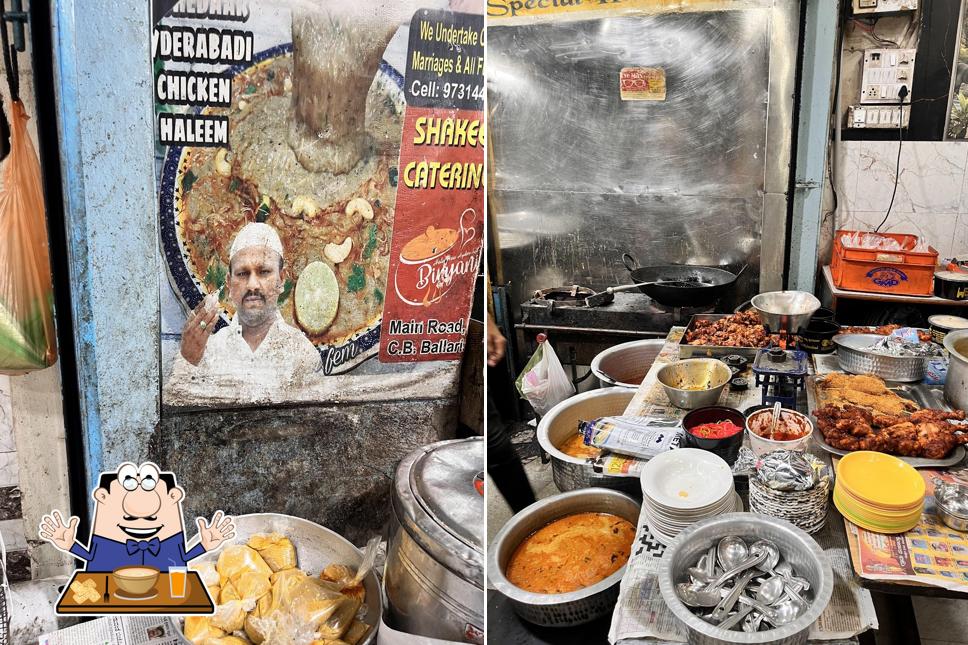 Food at New Hyderabadi Biriyani
