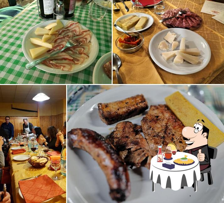 Piatto di formaggi al Agriturismo Colli Berici