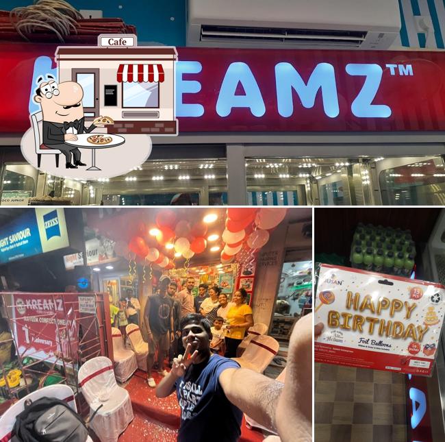 Check out how KREAMZ, Brahmapur (Bansdroni) looks outside