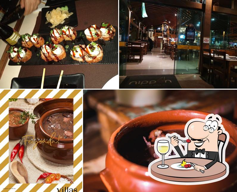Platos en Restaurante Villas Pizza Grill Japa Assis -SP