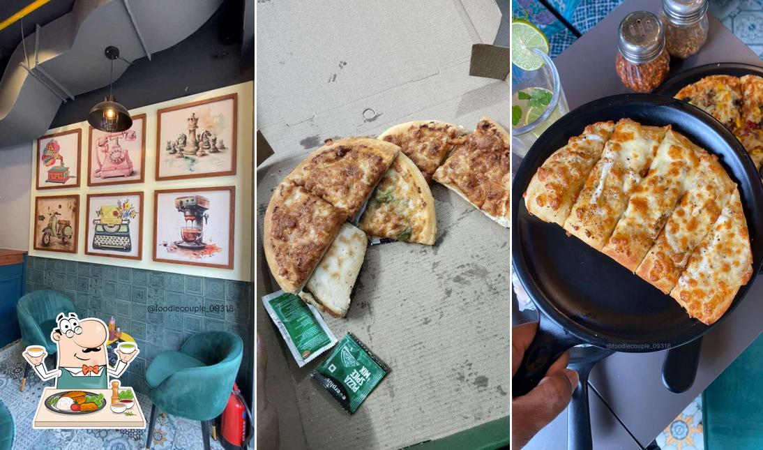 Food at Canadian Pizza