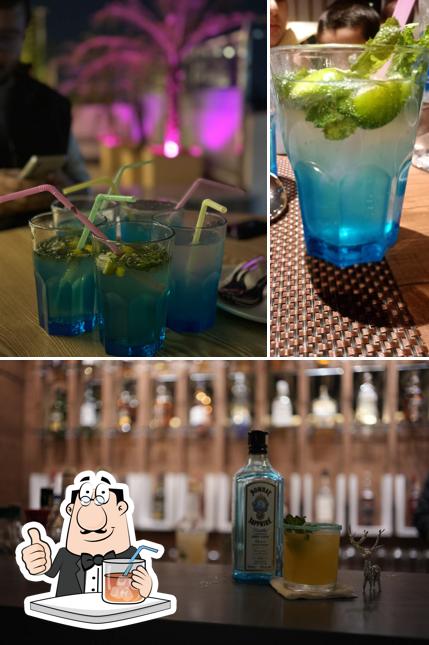 Pick a drink from the menu