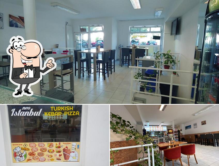 Gli interni di Lana Pizza & Kebap