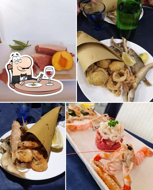 Platti al Pescheria La Conchiglia
