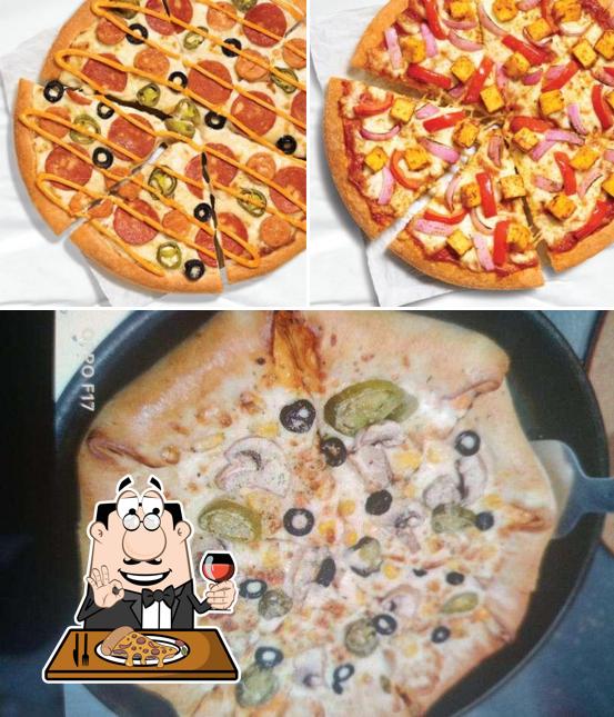 Order different types of pizza