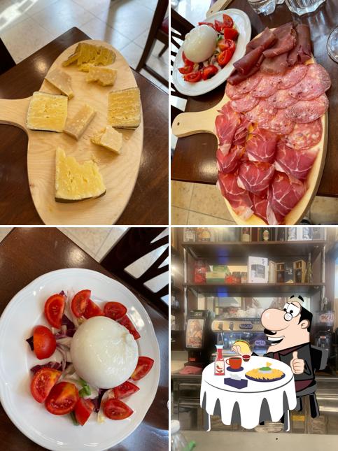 Piatto di formaggi al Wine Broker Caffe e Vino