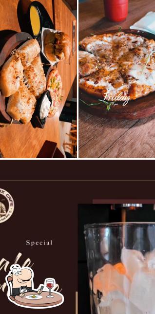 The image of food and beverage at The storix cafe
