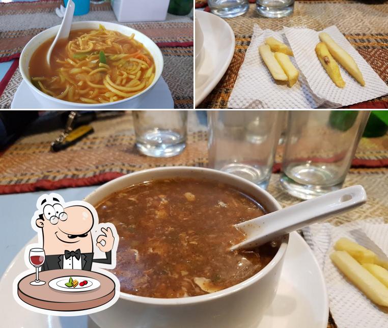 Food at The Himalayan Cafe