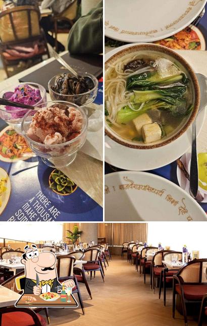 The restaurant's food and interior