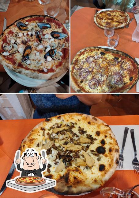 Scegli una pizza a Ristorante la bruschetta