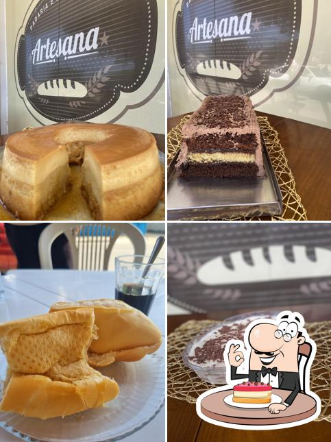 Bolo de queijo em Artesana