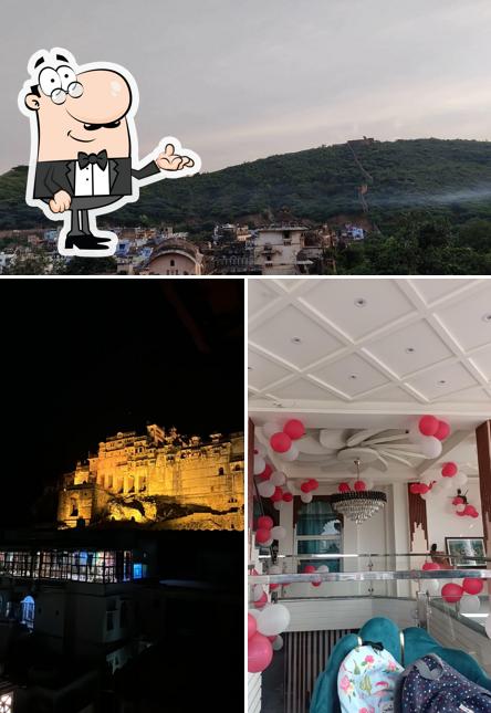 The Atulyam Rooftop Restaurant is distinguished by interior and exterior