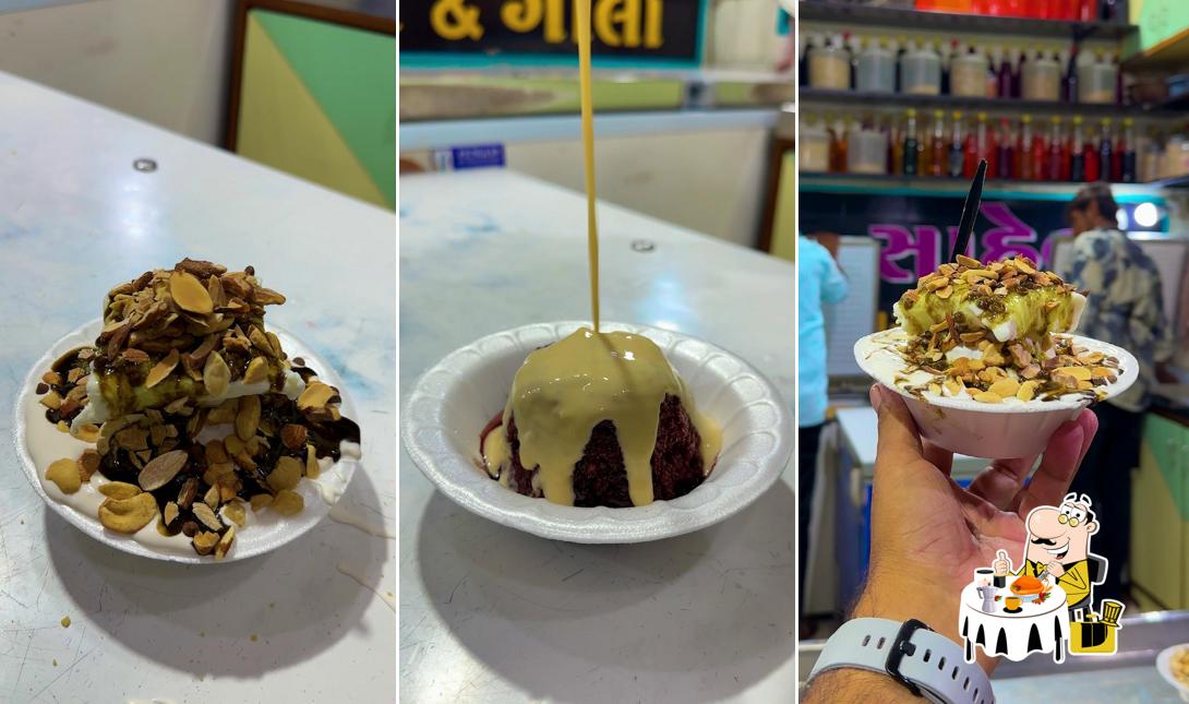 Food at Saheb Golawala Jubeli chowk Best Gola In Rajkot