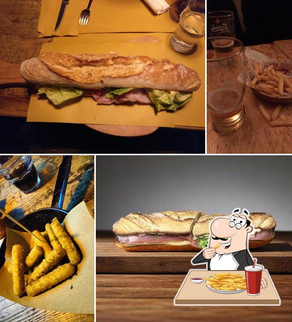 Patatine fritte al Old Station Pub